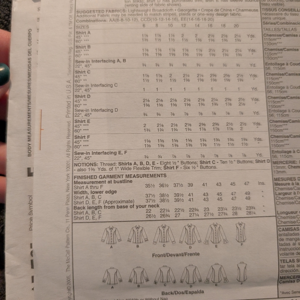 Mccalls Pattern - Picture 2 of 2